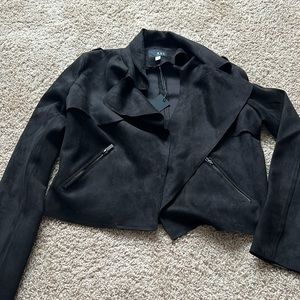 Black Suede NWT Jacket